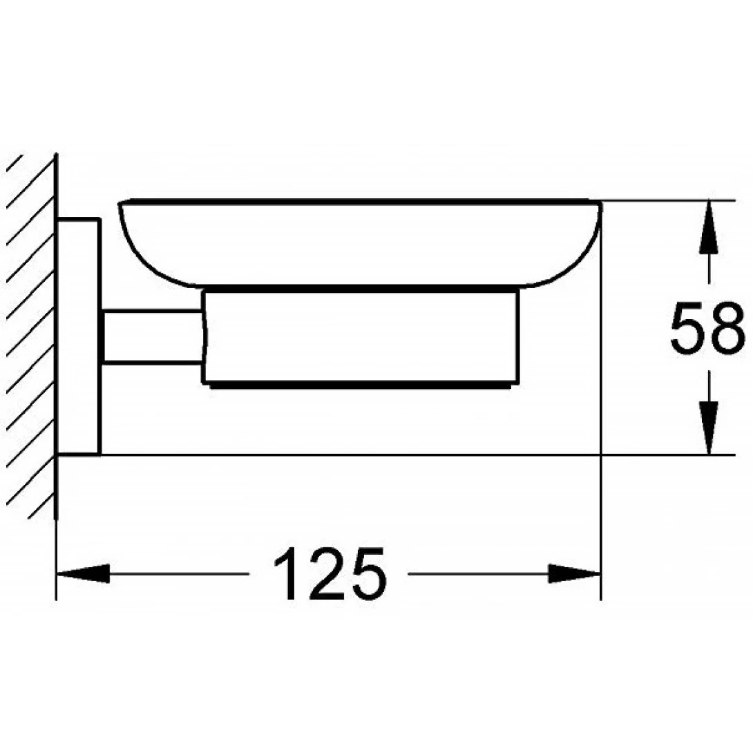 Kệ đựng xà phòng Grohe 40444001